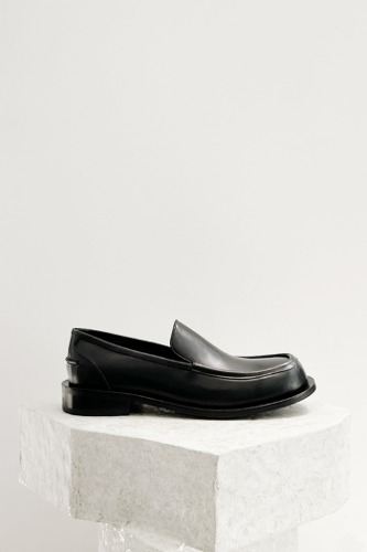 [MEN] Marcel Leather Loafers Black