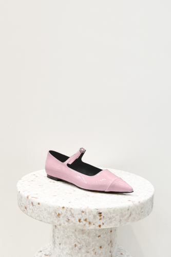 Lucy Mary Jane Flats Light Pink